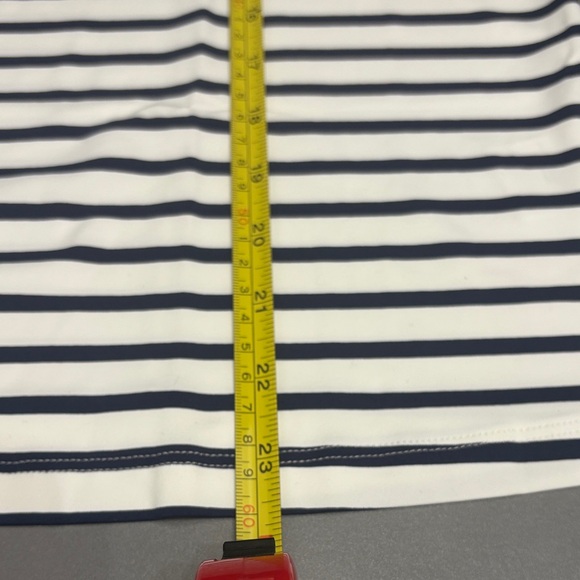 NWT Lands' End Women's Long Sleeve Navy and White Rash Guard - Picture 6 of 8